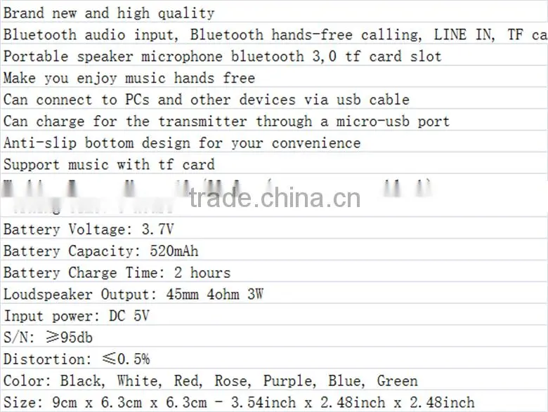 speaker bluetooth s05c