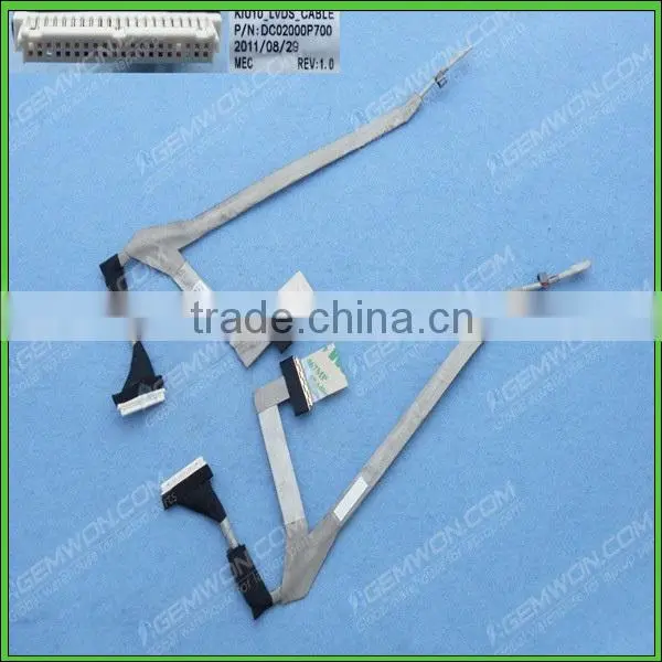 Internal Lcd screen cable for DELL Inspiron Mini 10 P.N DC02000P700