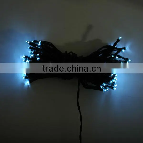 100 LED Crystal Ball Solar Powered Outdoor Fairy String Lights for Garden