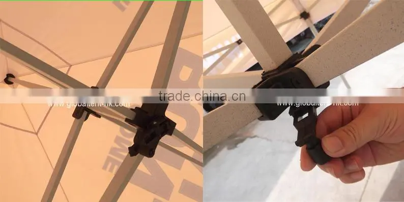 40mm texture color coated Steel HEX 3x3m(10ft X 10ft ) pop up tent frame