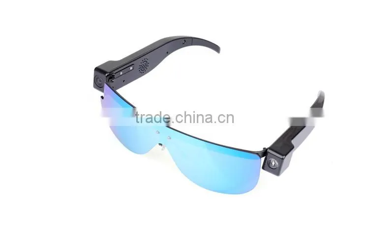 2Mega WiFi Sunglasses IP Camera HD 720P@25FPS WiFi Action Camera Glasses with Android IOS APP and PC CMS For Online Remote View