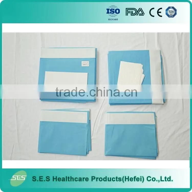 Manufacturer price Surgical Universal drape pack for Operation Theatre use