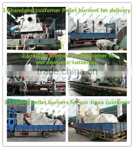 wood pellet burner
