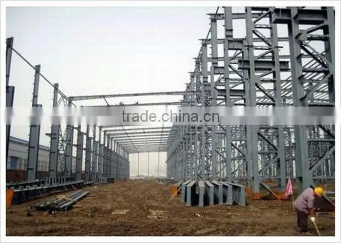 High level steel building structures garage shed