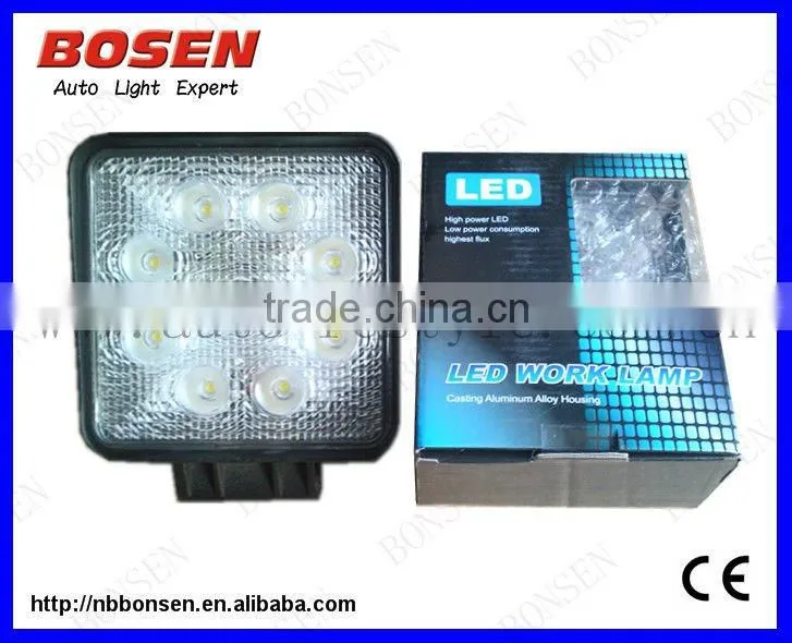 12/24V Heavy-duty Used in Truck, Fire Engines, Jeep, Excavators 55w HID Working Lamp