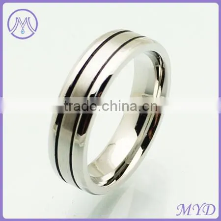 China Factory Classic Design Metal Stainless Steel Finger Band Ring