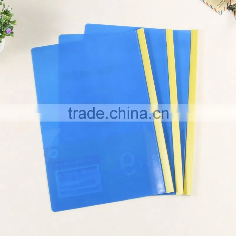 Factory foldable clear file folder box, portable file folder bag