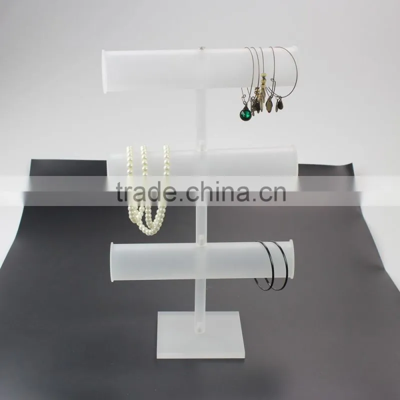 3 Layer acrylic bangle stand, bangle holder wholesale