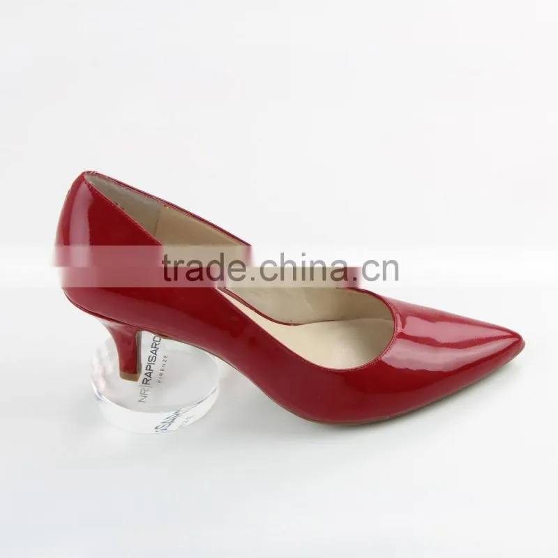 Clear Acrylic Rounded Block Riser For Women Shoe Acrylic Shoe Riser