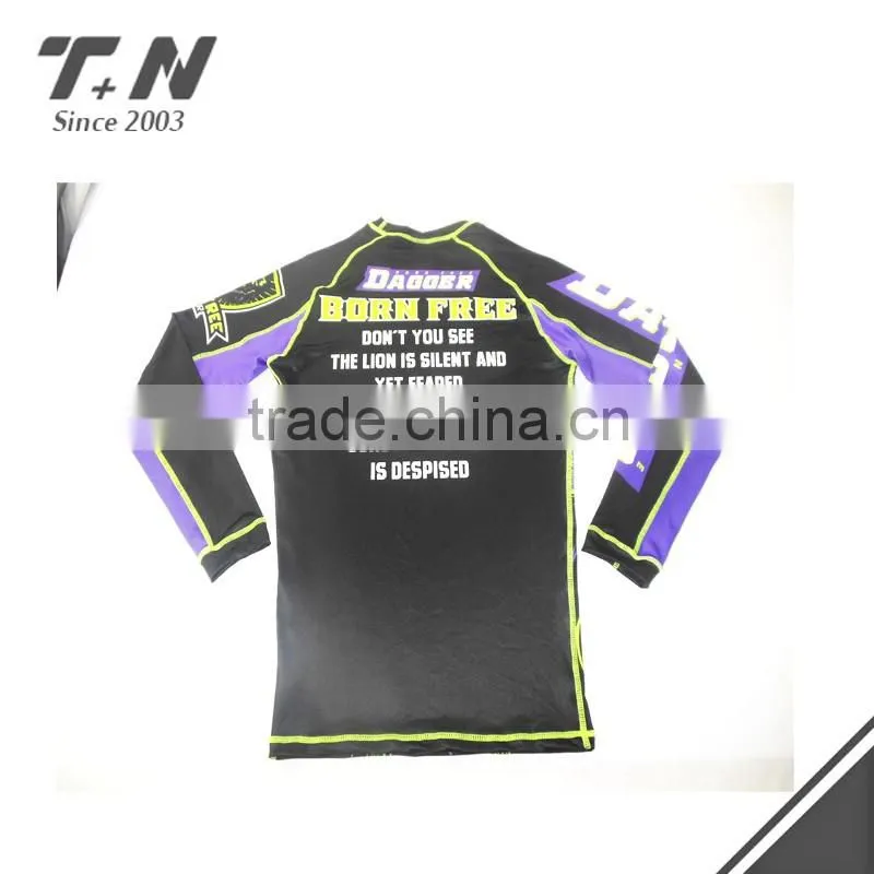 Wholesale Custom Sublimation Printed Long Sleeve Gym Compression Tights