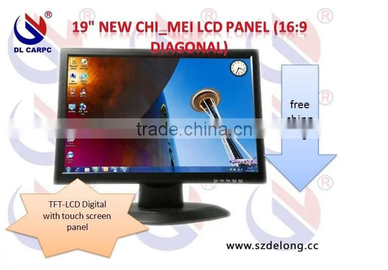 2012 Newest Desigh!! 22'' pos LCD touchscreen monitor
