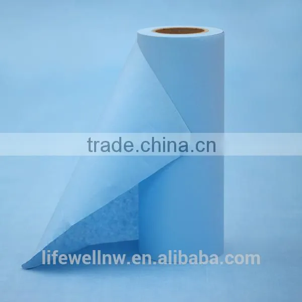 green and blue hydrophobic surgical gown fabric for medical cloth
