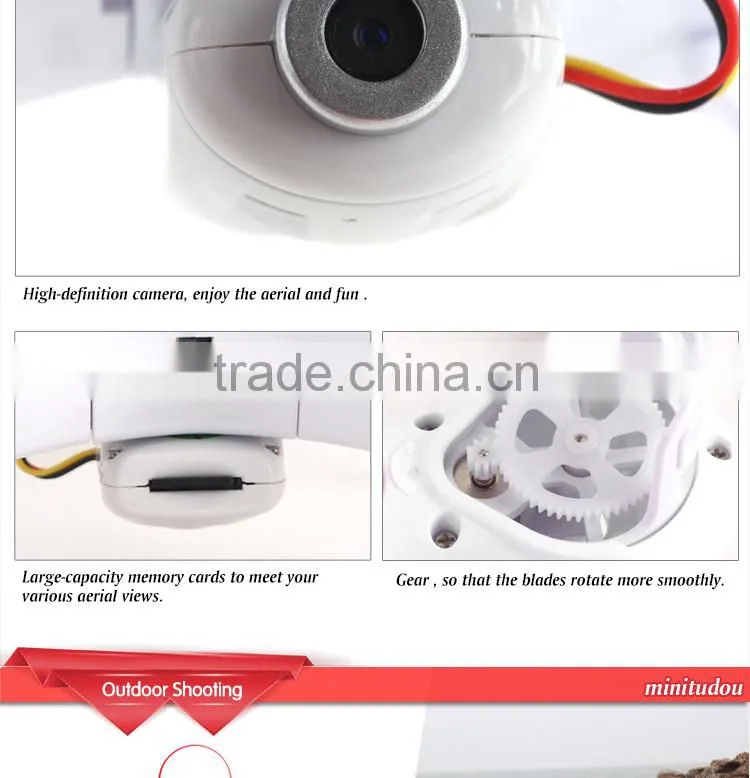 2014 Hot Selling X5C Drone Professional 2.4G 4 CH RC Flying Toys With Light&Camera