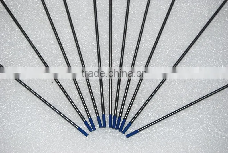 WL20 Lanthanated 1/16'' tungsten tig welding electrodes blue tip &10pieces/pack