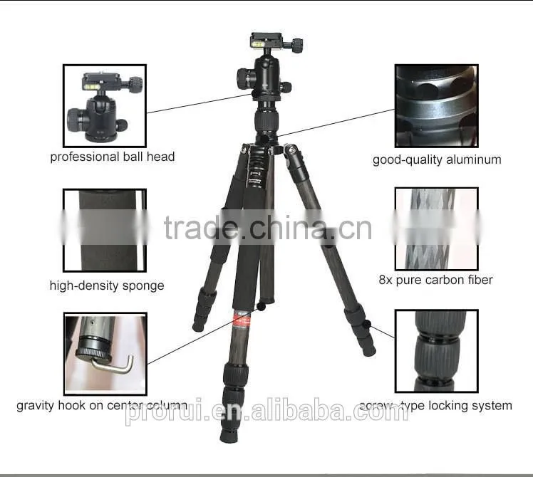 aluminum fiber camera professional video cameras for movies tripod