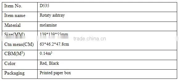 D535 ashtray promotional product gift item wholesale gift items