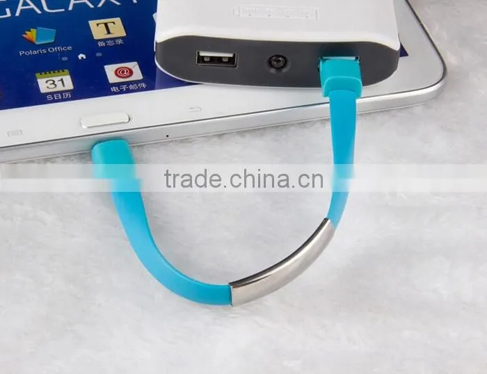 Hot Selling Stainless Men's Women's Bracelet USB Data Cable