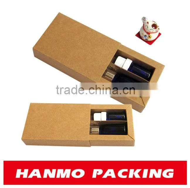 custom made&printed hinged lid oil essential box with eva insert factory price