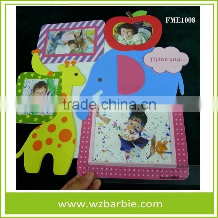 Customized EVA Photo Frames Sticker For Kids, Decoration