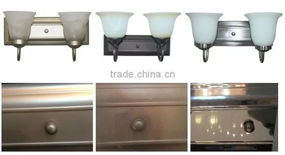 Decorative E27 holder 60w plated Wall Lamp