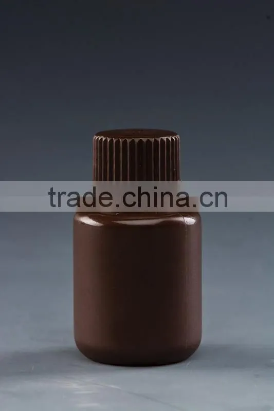 Plastic Bottles, Natural PP Cylinders w/ Screw Caps