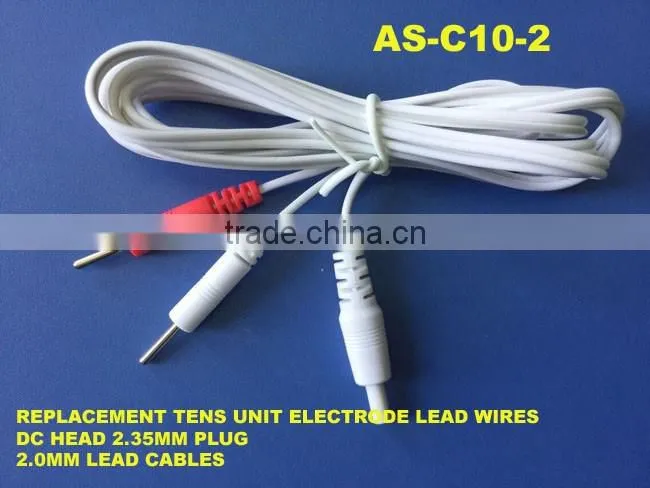 4 snap lead TENS lead wire,lead wire for tens machine