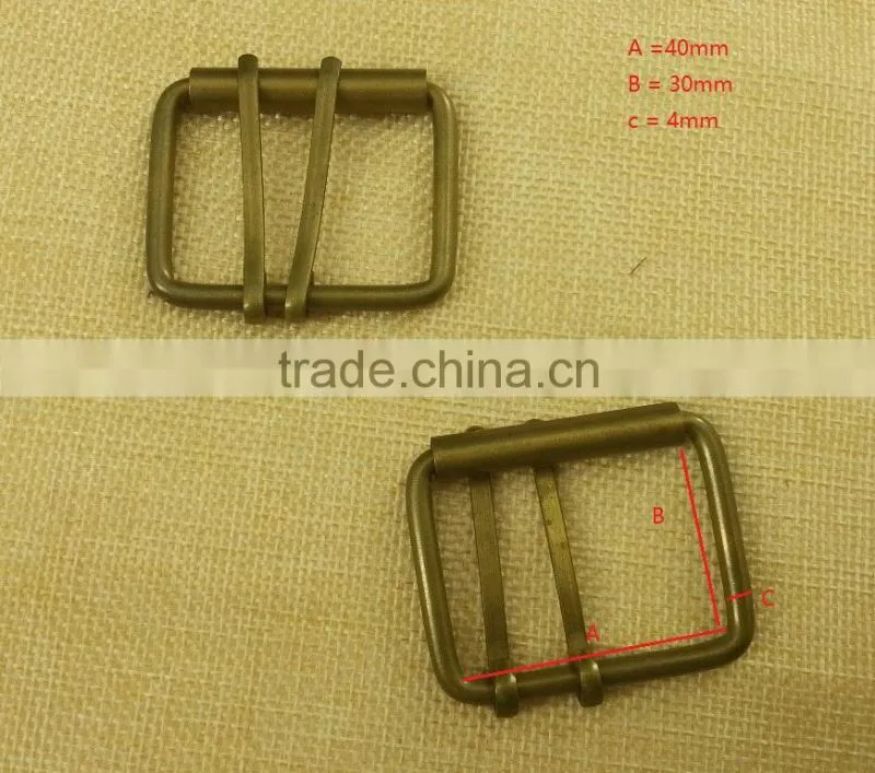 Tow Prong adjustable metal buckles For belt -- 15807