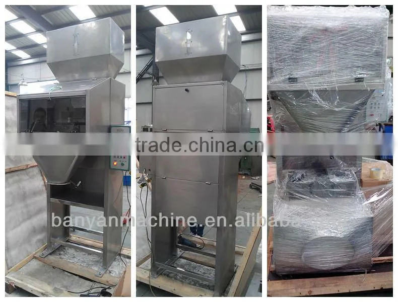 YB-10 CE Filling and Weighing Machine for Cashew Nuts