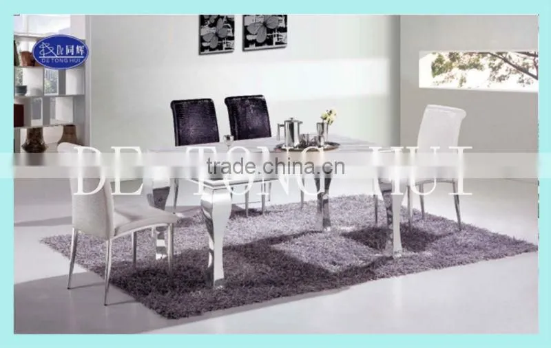 China modern furniture dining set CT-809# Y-602#