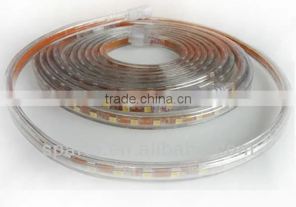 2014 New! Waterproof 220V led strip RGB 8mm