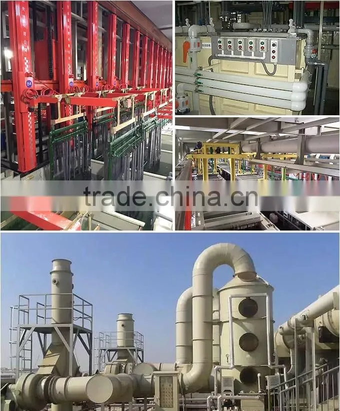 ShuoBao electroplating plant for surface treatment factory