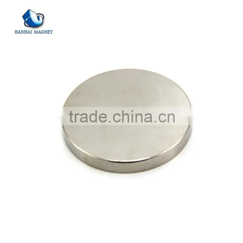 Permanent Round Shape N52 Rare Earth Magnet