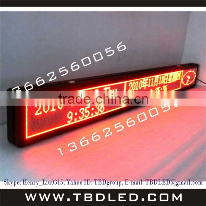 Single color led display/advertising message led display board