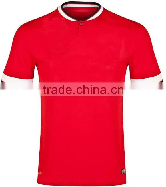 fashion design custom dry fit men football polyester sport polo shirt
