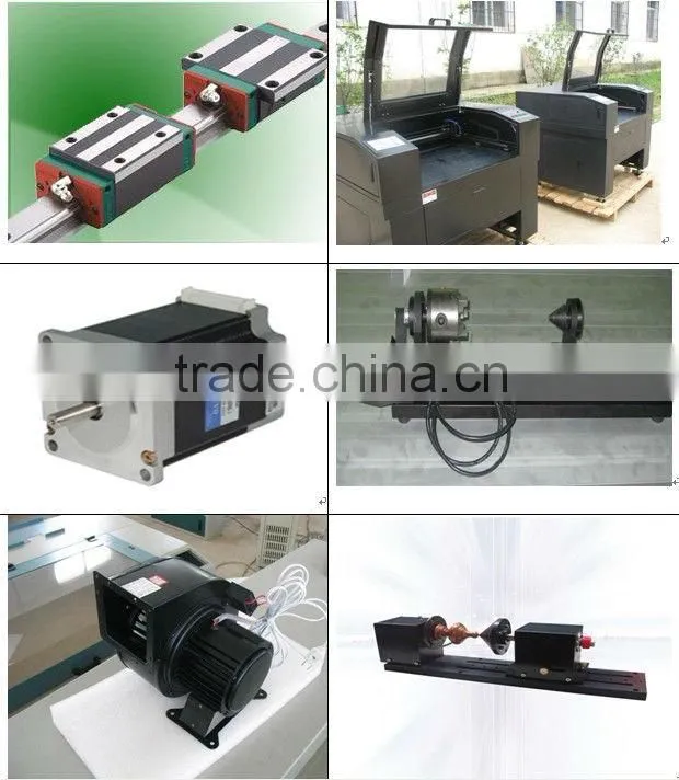 New Product Metal tube/glass tube HB-6545 CO2 Leather Laser Cutting /Engraving Machine