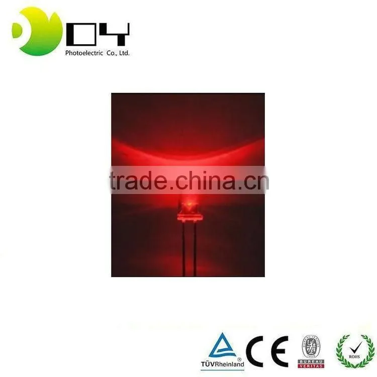 New Product High Brightness LED diode small signal oval round stawhat LED diode