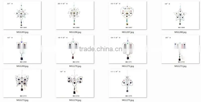 Iron crafts wind chimes with Cow Bells for sale windchime