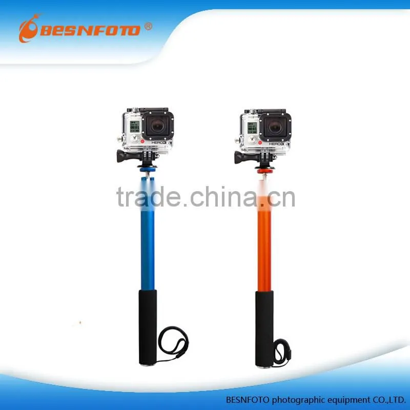 High-end Extendable Aluminum Handheld monopod selfie stick For Smartphone