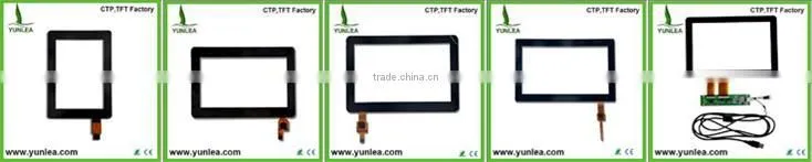 Yunlea 10 touch points 23.6 inch multi touch screen overlay