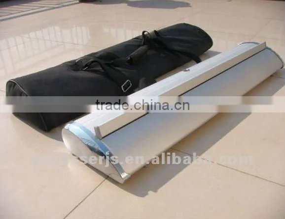 Factory customized aluminium alloy roll up banner heavy base