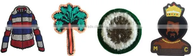 High quality big eagle embroidery patches