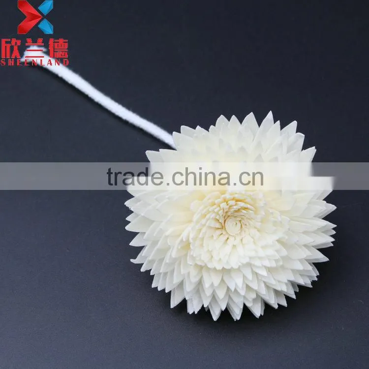 Home decor flower diffuser white sola flowers wholesale