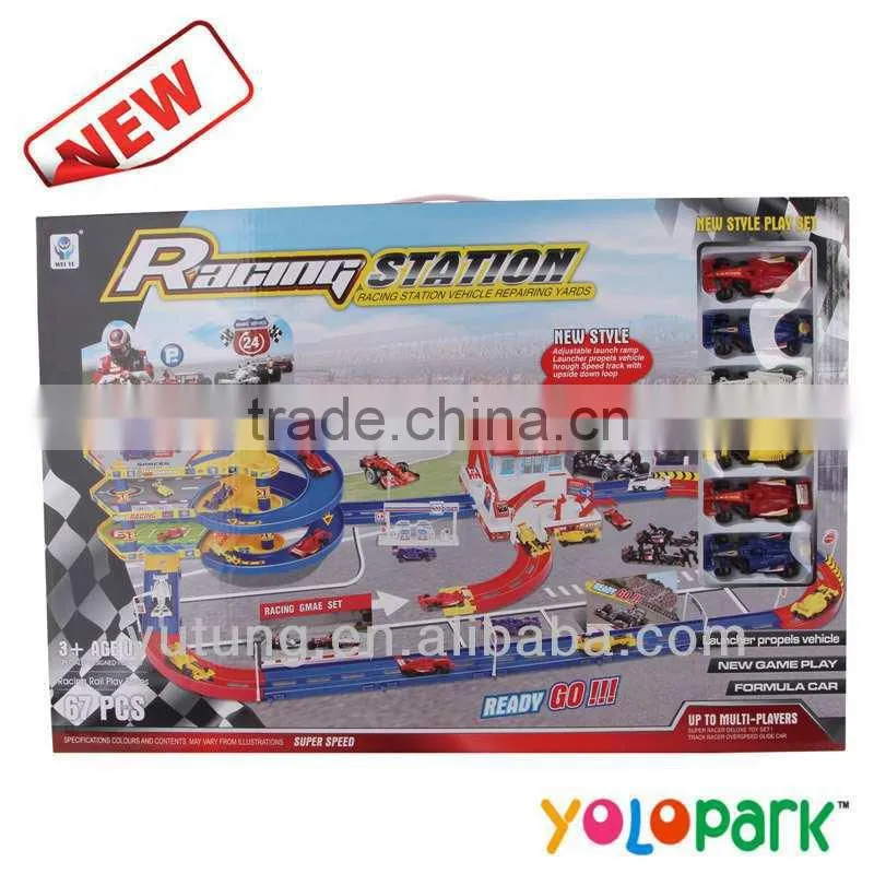 Free wheel racing car game/car toys/sliding racing car toys