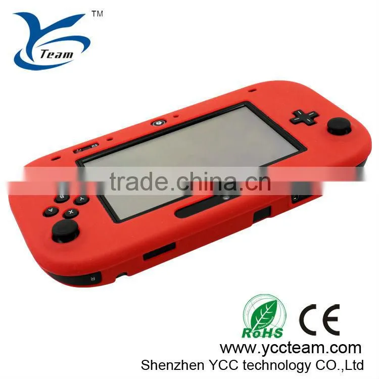New arrival! Perfect fits for WII U silicon case ,protective siliconcase for wii U,
