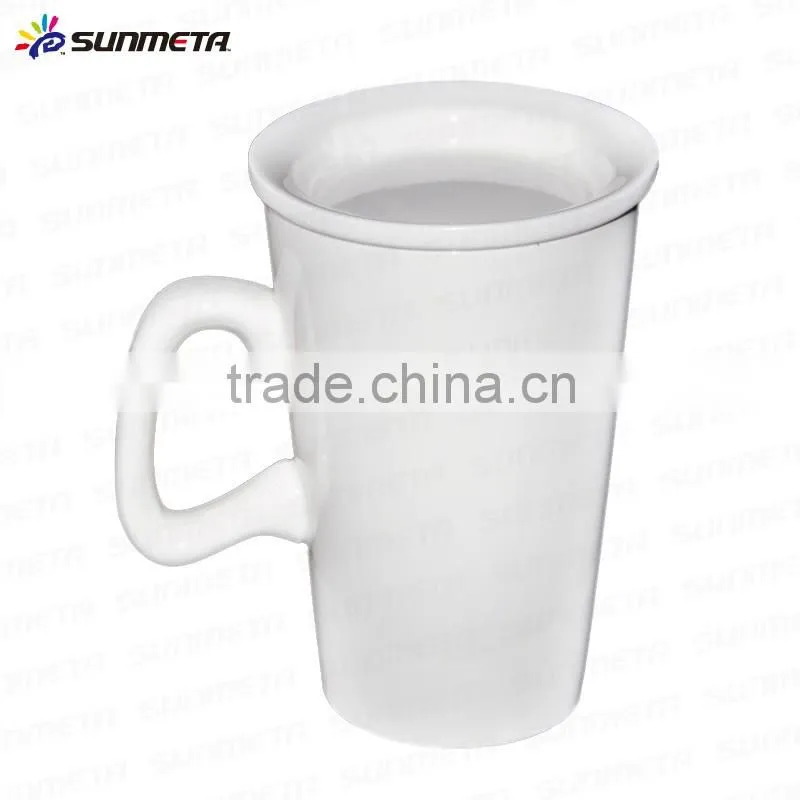Yiwu manufactory sublimation white ceramic mug with high quality