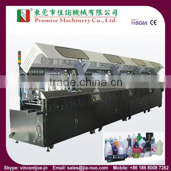 Model S6012UV Two Color Full Automatic Screen Printing Machine for Bottles