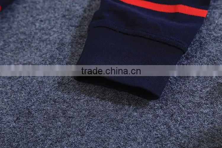 High quality Classic mens 100% cotton yarn dyed stripe rugby style for polo shirt design