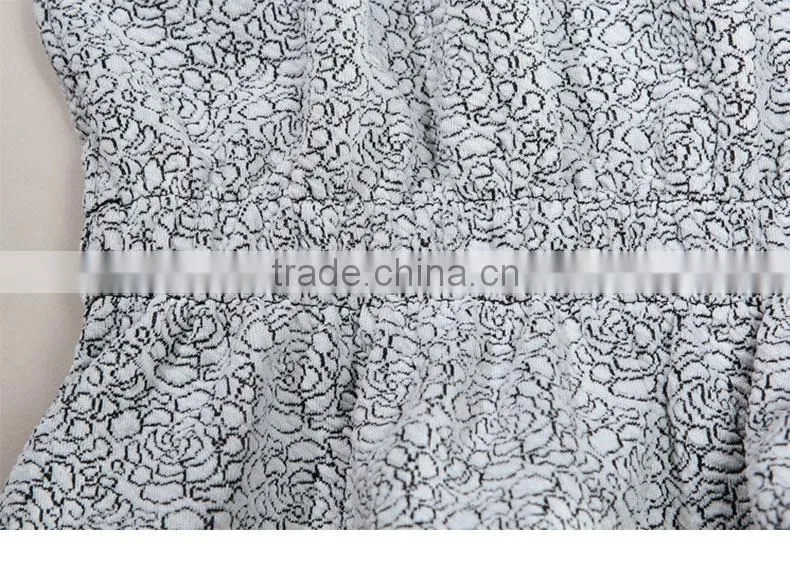hit color Lace cuff designs adies office wear