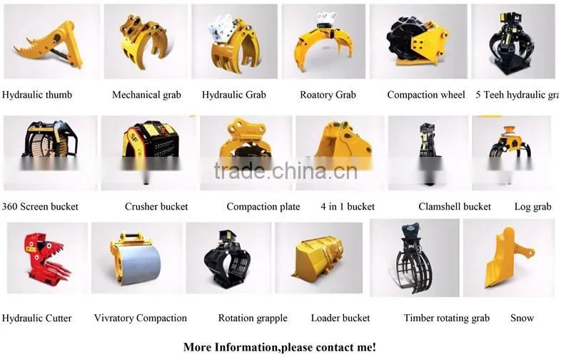 New product made in China of Excavator Wood Splitter