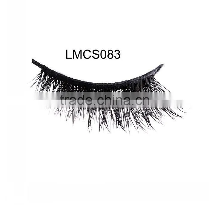 best quality siberian mink fur strip eyelash real mink false eyelash with custom packaging